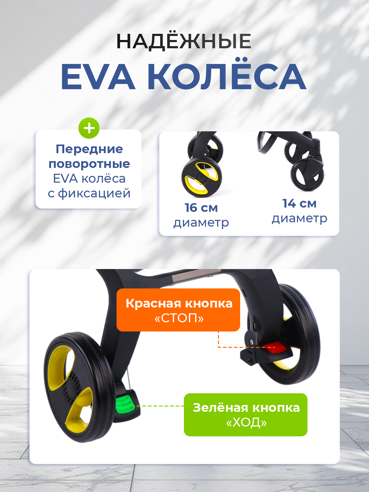 Коляска трансформер TOMMY Freedom бежевый - фото 2