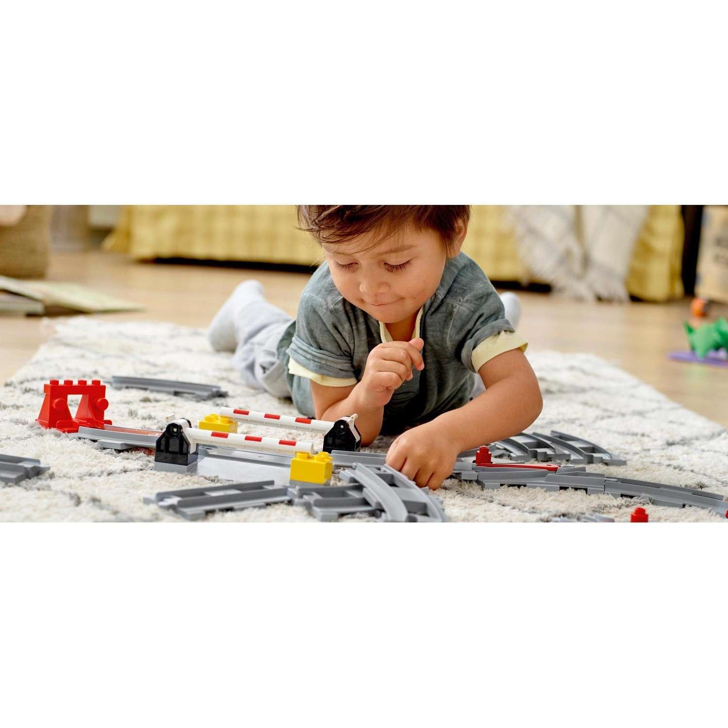 Конструктор LEGO DUPLO Town Рельсы - фото 6