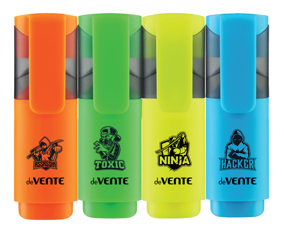 Текстовыделители deVENTE 4 цв. - фото 2