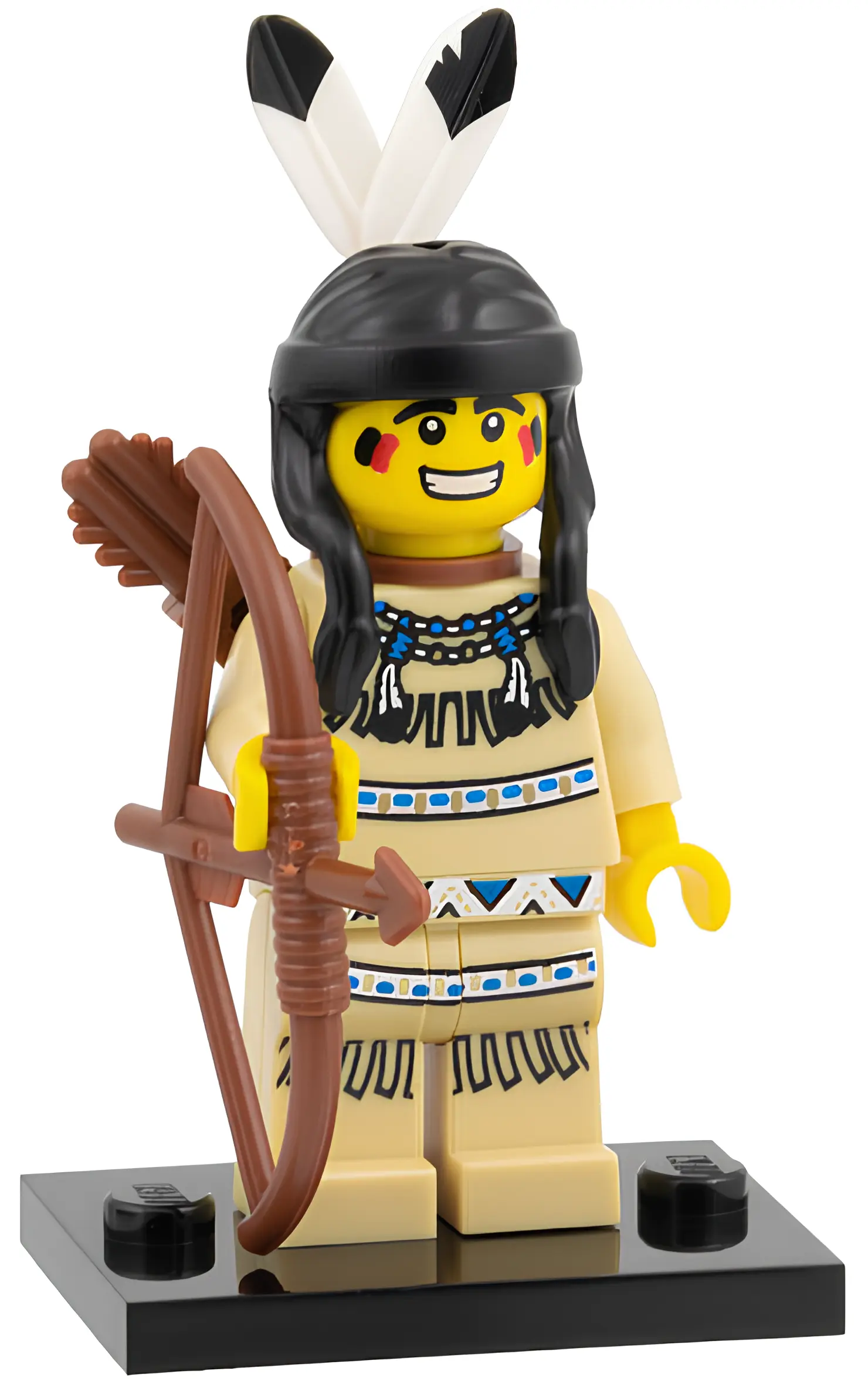 Изображение товара Минифигурка LEGO Collectible Minifigures Tribal Hunter редкая