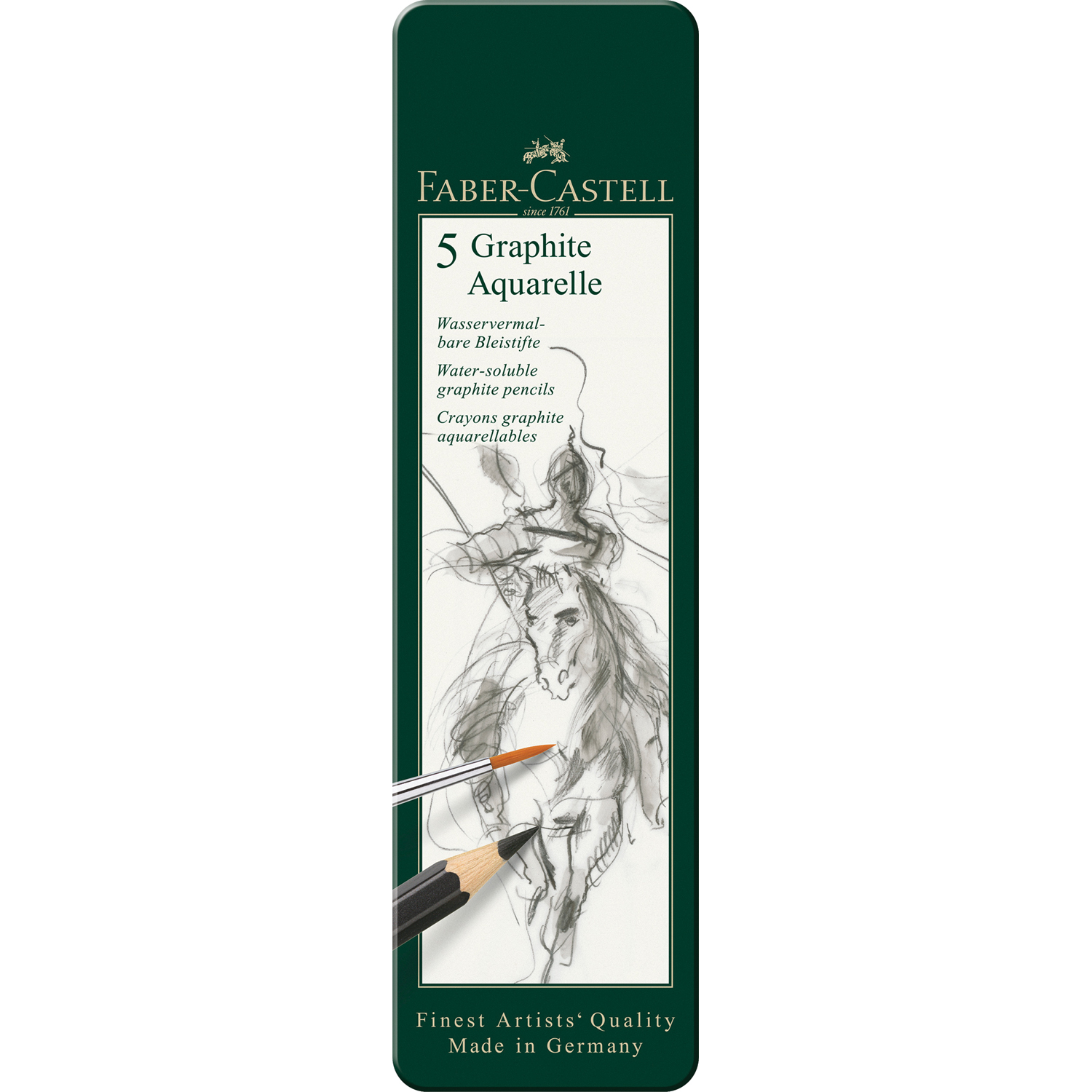 Карандаши чернографитные Faber Castell - фото 1