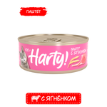 Корм для кошек Harty 100г паштет с ягненком для чувствительного пищеварения консервированный