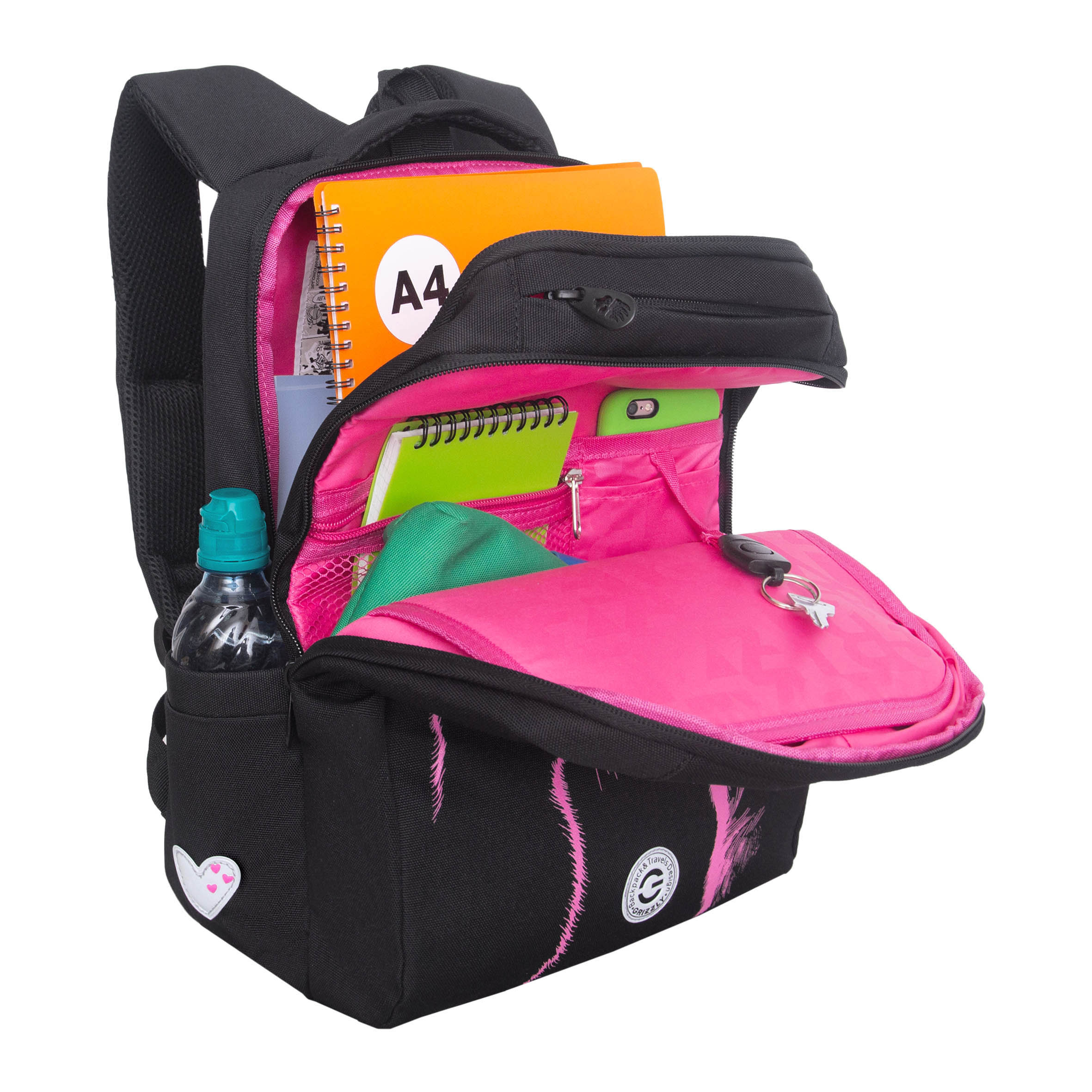 Рюкзак Grizzly для девочки - фото 5