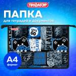 Папка для тетрадей Пифагор А4