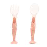 Набор посуды BabyGo Розовый 2 предм.