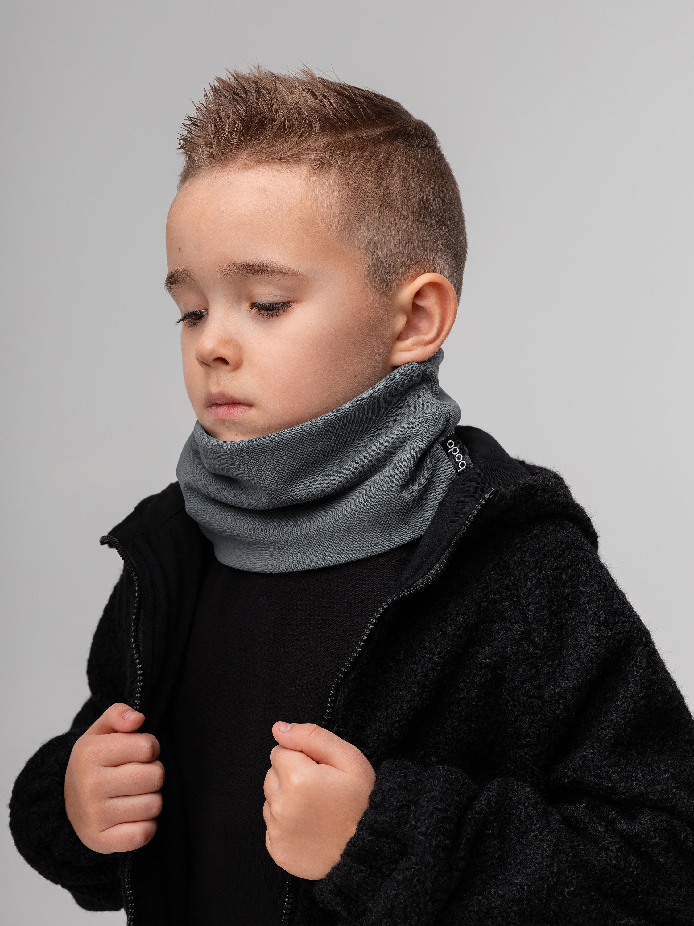 Снуд Bodo 12-107M_серый - фото 2