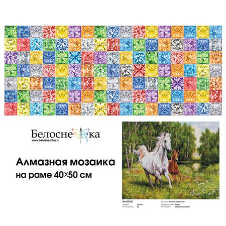 Алмазная мозаика Белоснежка На воле