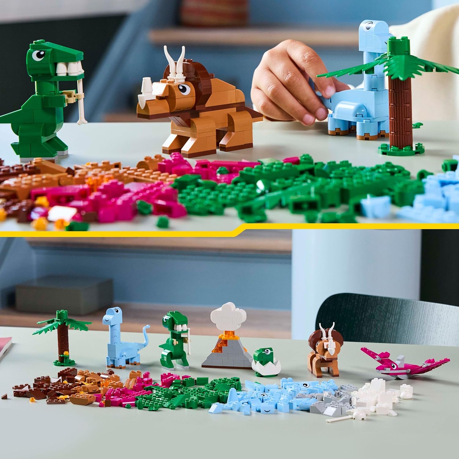 Конструктор LEGO Classic Творческие динозавры блочный - фото 6