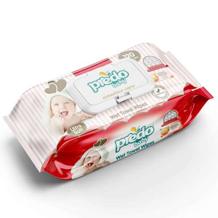 Влажные салфетки Predo 120 шт.