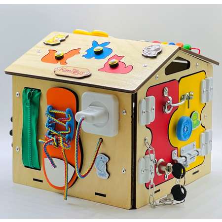 Игрушка KimToys бизиборд Домик