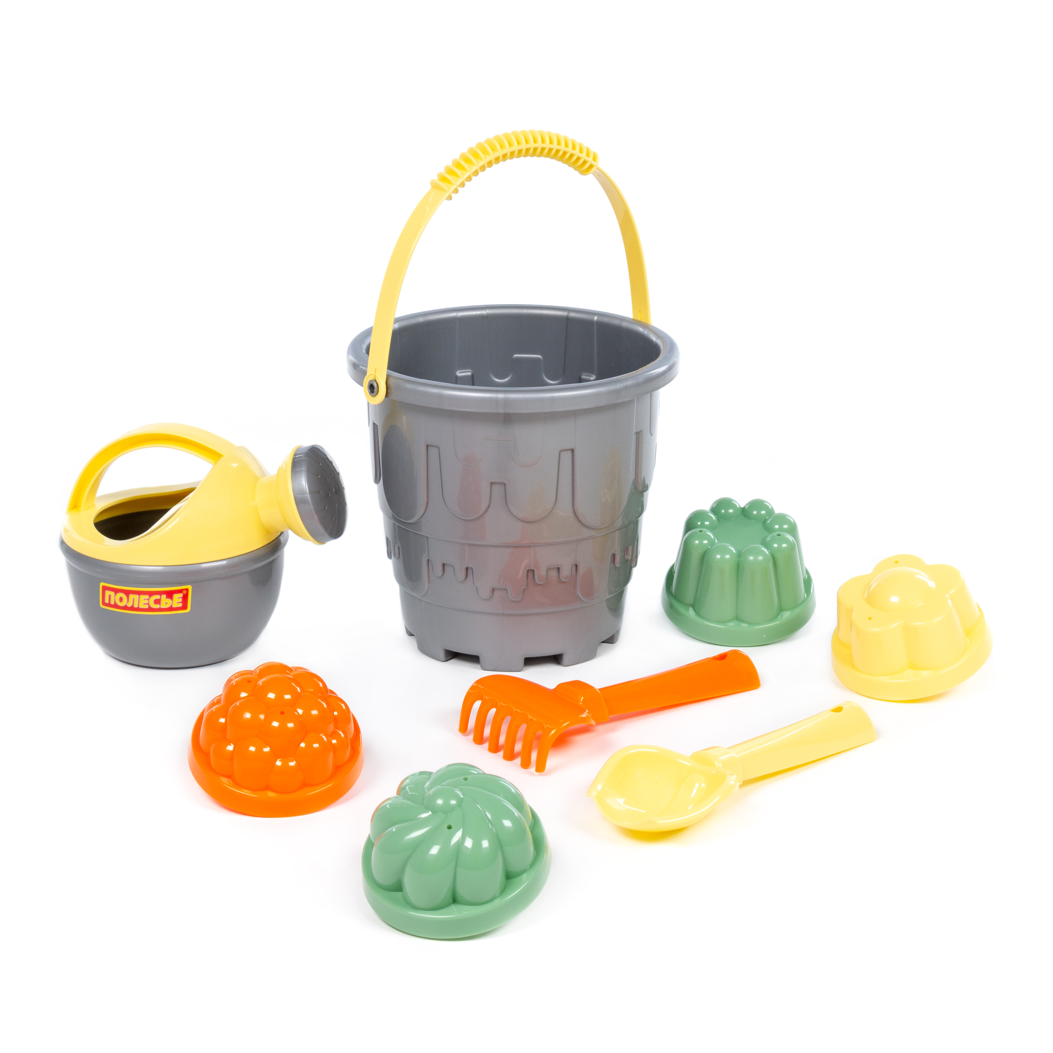 Песочный набор Полесье серый 1 предм. - фото 5