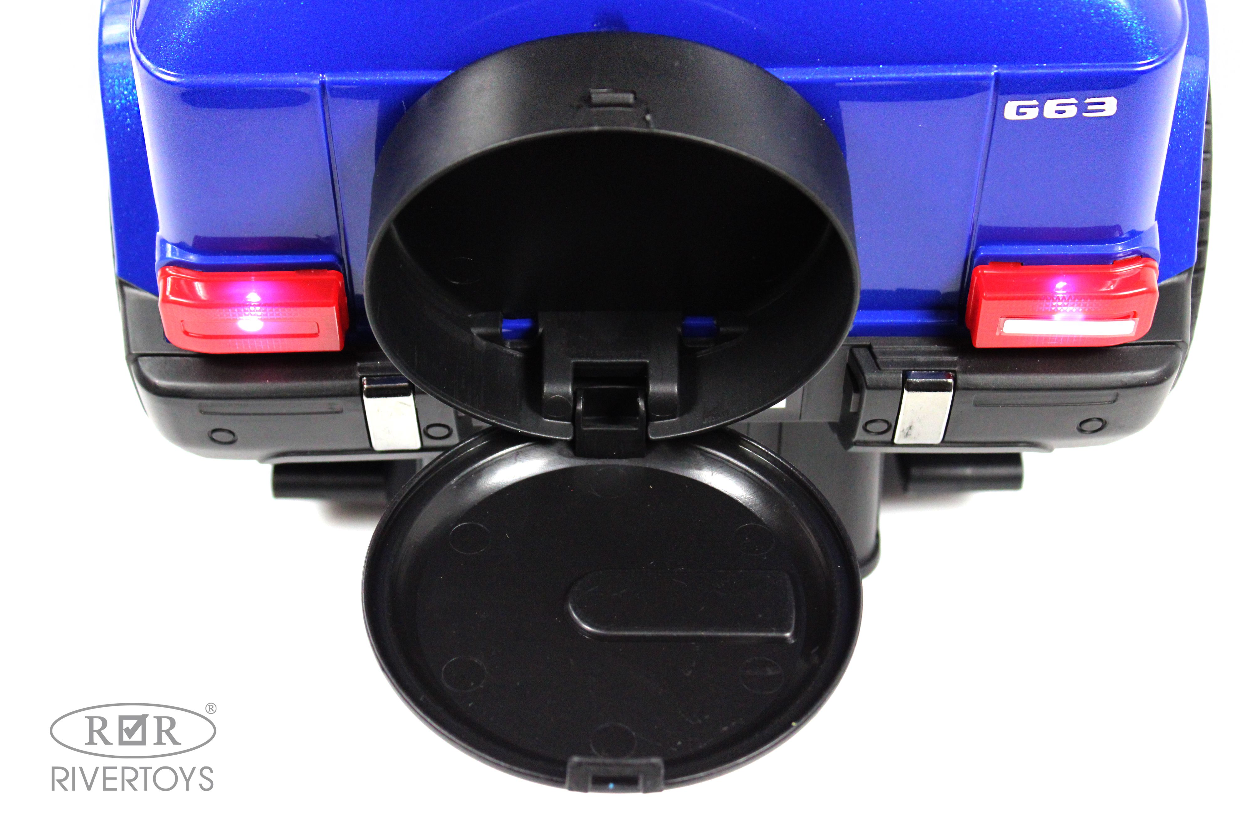 Электромобиль RIVERTOYS Mercedes Z001ZZ-A-BLUE-DIAMOND С пультом ДУ - фото 25