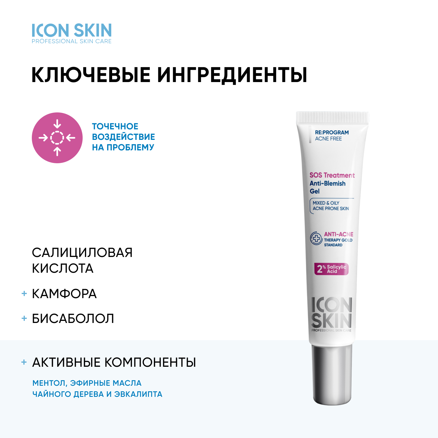 Гель ICON SKIN SOS Treatment - фото 3