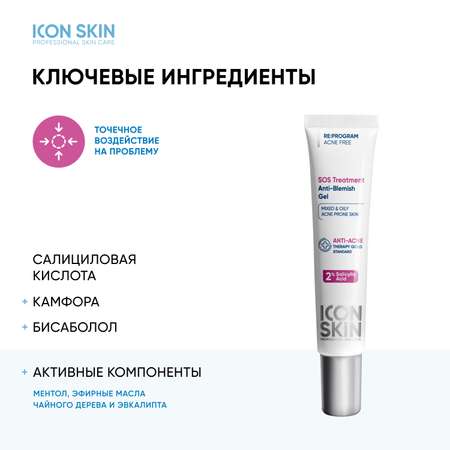 Гель ICON SKIN SOS Treatment
