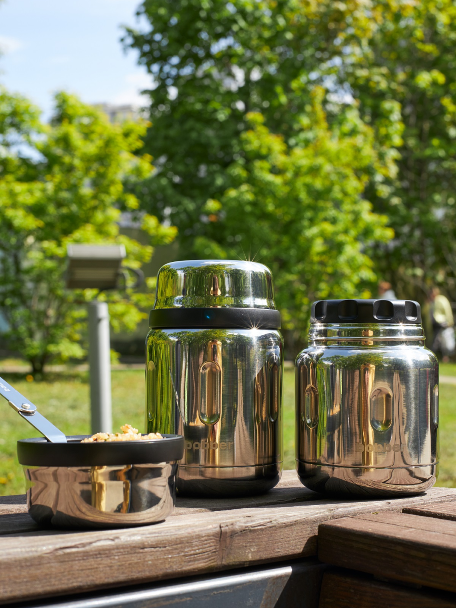 Термос для еды 470 мл Bobber Jerrycan зеркальный - фото 8