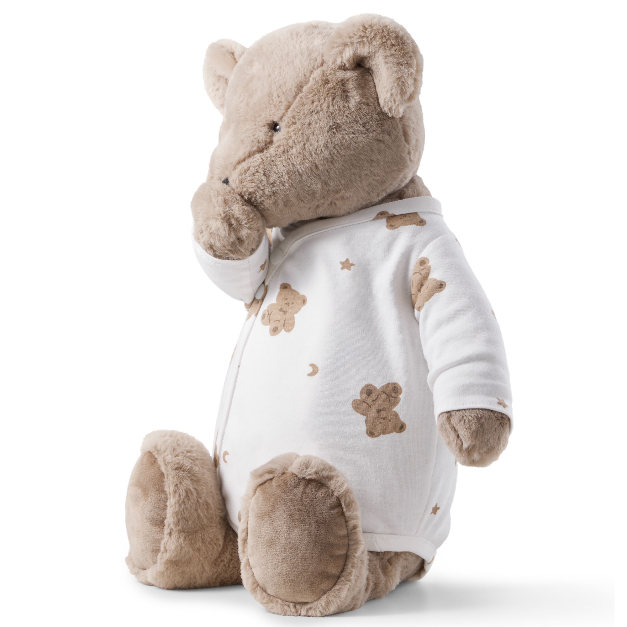 Мягкая игрушка Happy Baby мишка Коричневый 54 см - фото 13