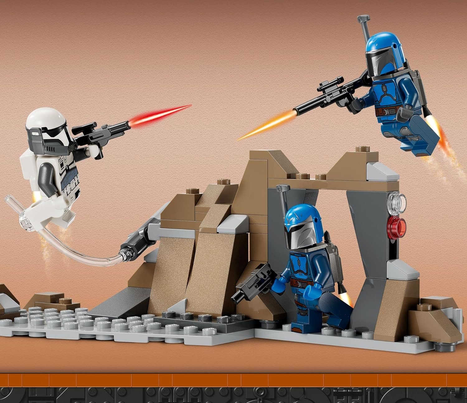 Конструктор LEGO Star Wars Засада на Мандалоре 109 дет. - фото 9
