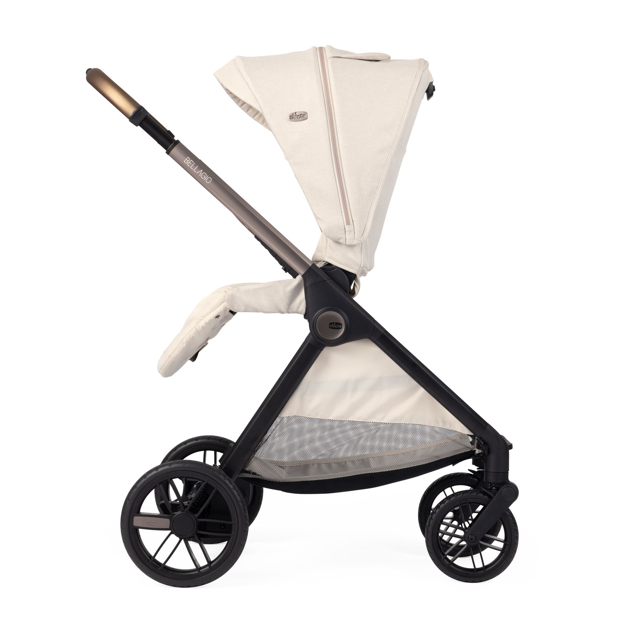Коляска прогулочная Chicco бежевый - фото 21