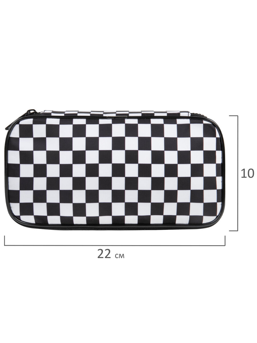 Пенал Brauberg большой на молнии органайзер - фото 13