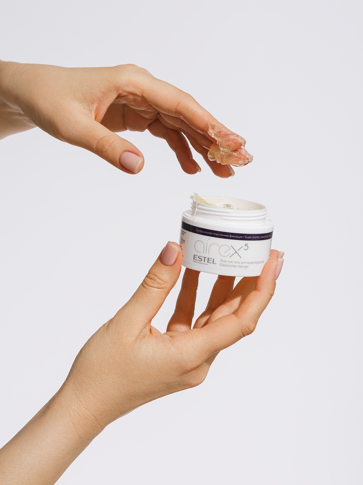 Гель суперсильной пластичной Estel Professional Airex пластичной фиксации эластик 75 мл - фото 4