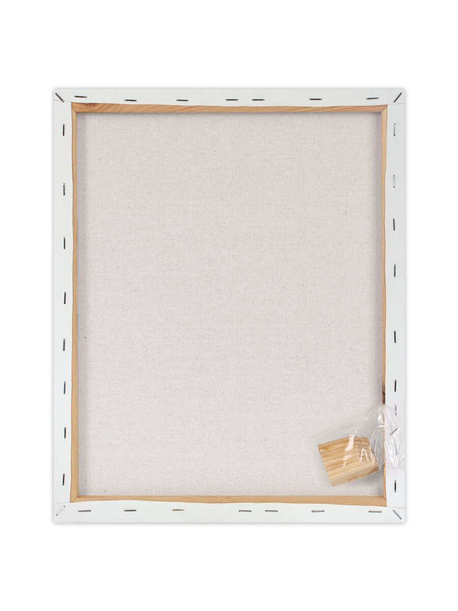 Холст для рисования Brauberg на подрамнике 40х50 см грунтованный 100% хлопок набор 3 штуки - фото 4