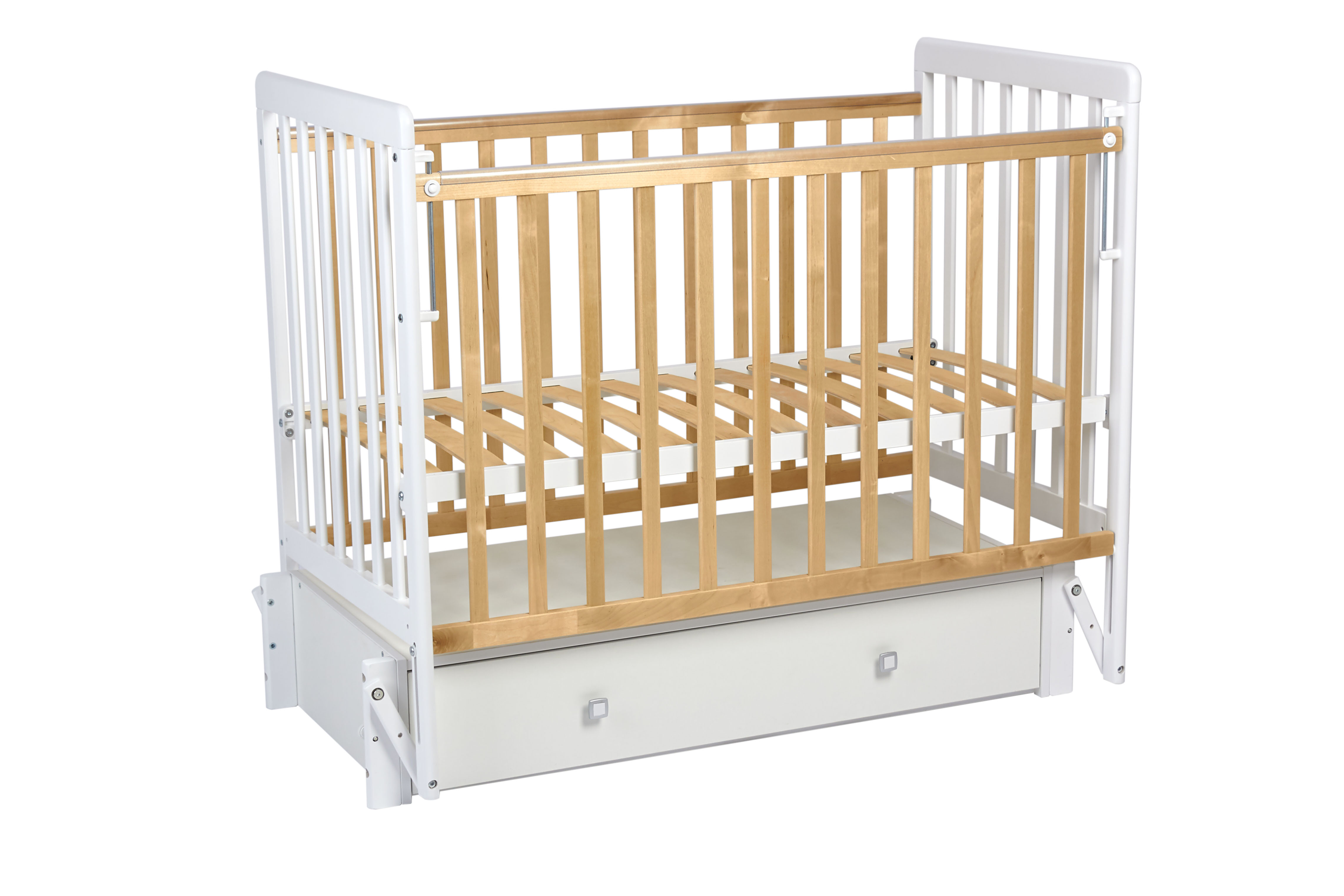 Детская кроватка Polini kids прямоугольная, универсальный маятник - фото 3