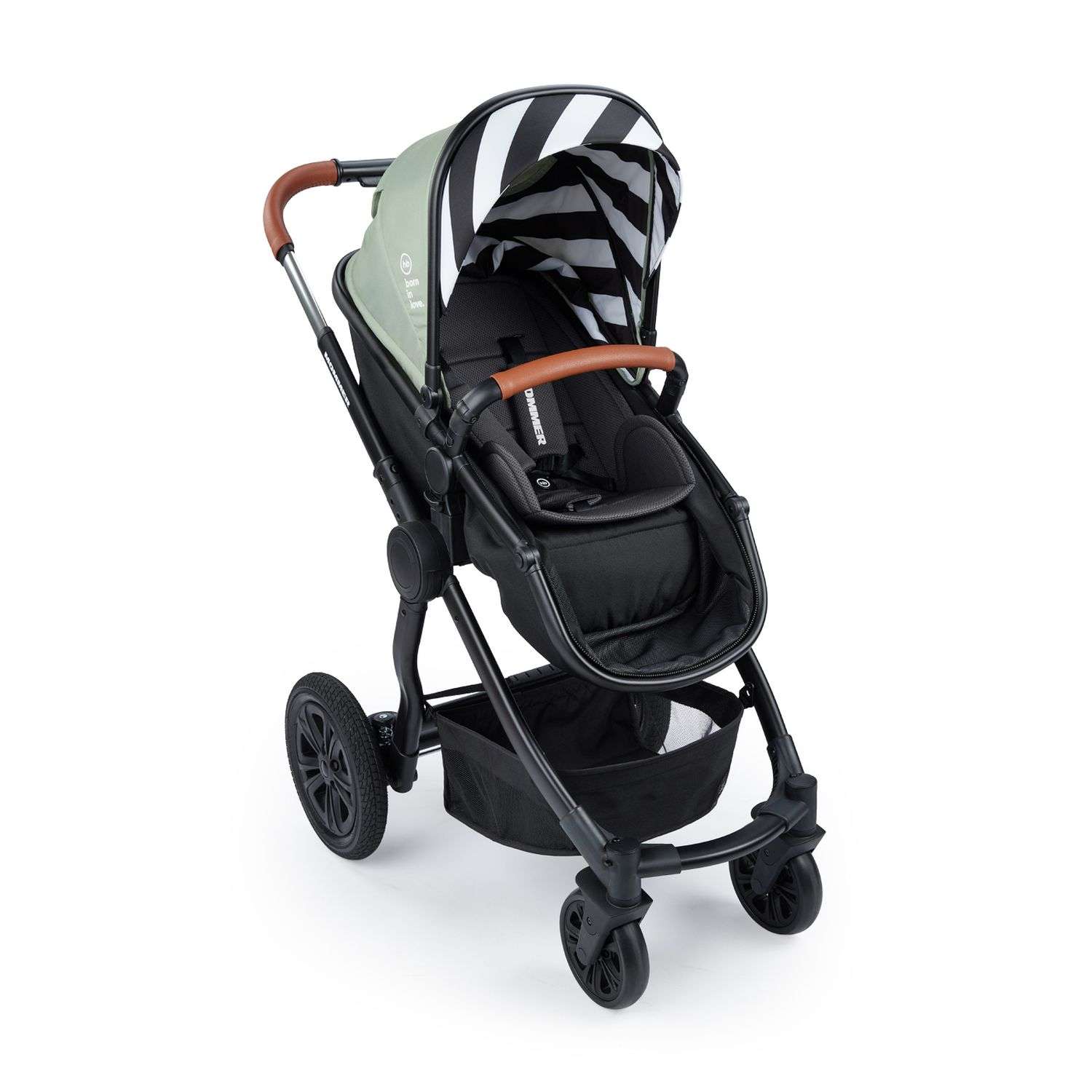 Коляска трансформер Happy Baby Mommer Dark Green - фото 9