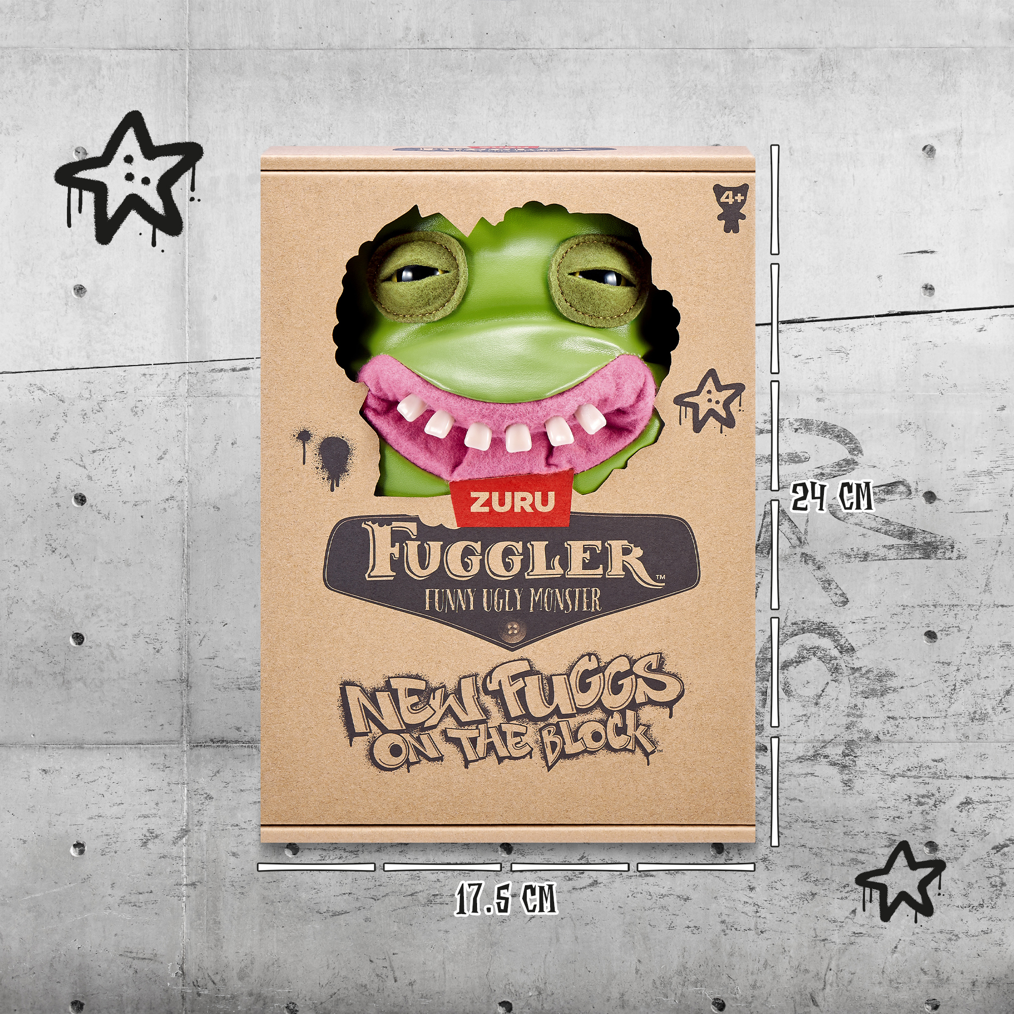 Игрушка мягкая FUGGLER 24 см - фото 3