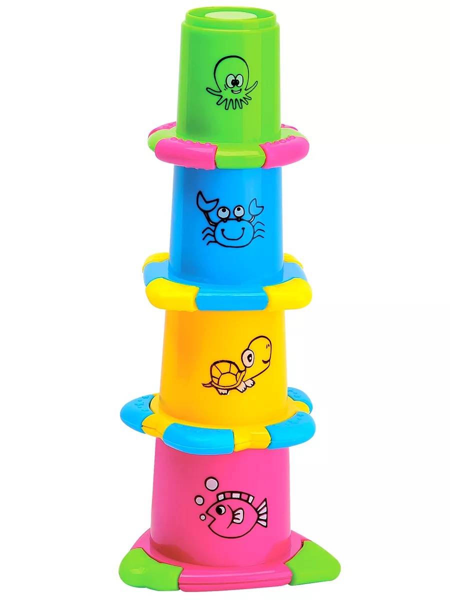 Игрушка Mioshi пирамидка Развивающая игрушка - фото 1