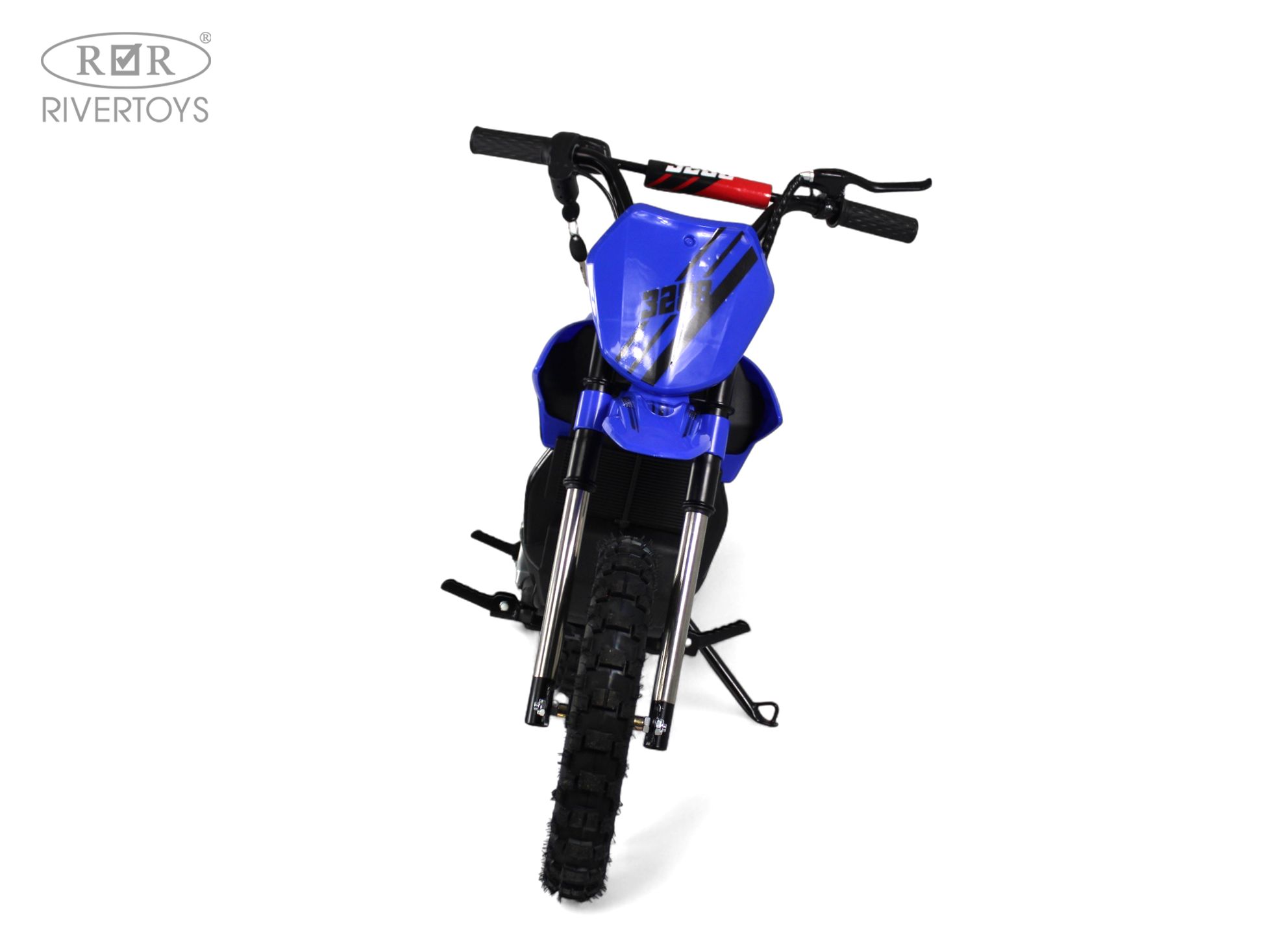Электромотоцикл RIVERTOYS E777KX-MOTO-BLUE - фото 2