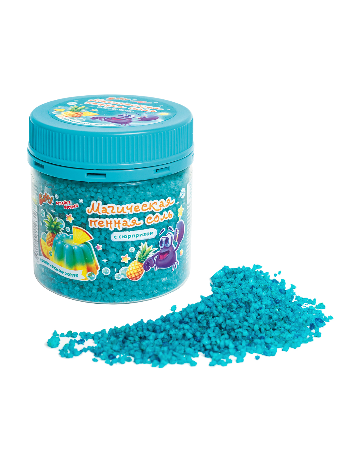 Соль для ванн Baffy бирюзовая - фото 1