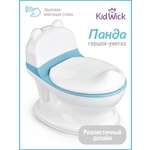 Горшок KidWick Панда музыкальный голубой