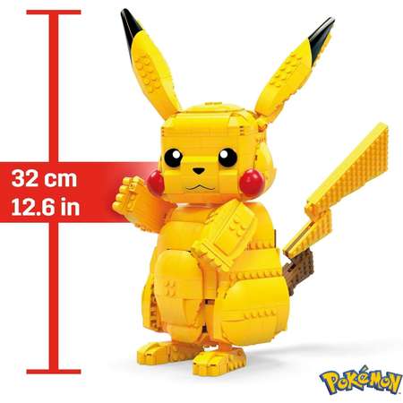 Конструктор Mega Construx Pokémon Jumbo Pikachu сборная игровая модель