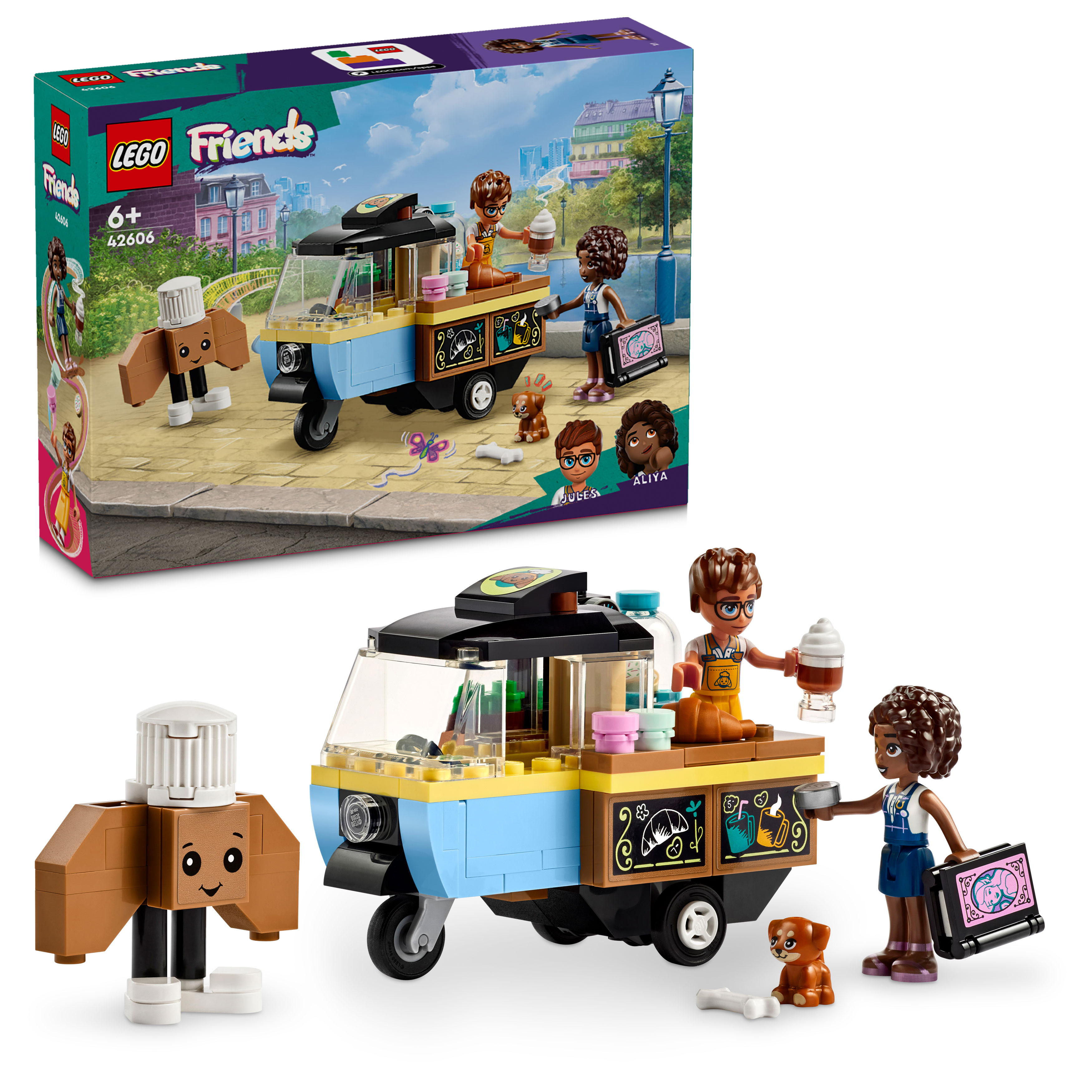 Конструктор LEGO Friends Тележка хлебобулочных изделий 125 дет. - фото 3