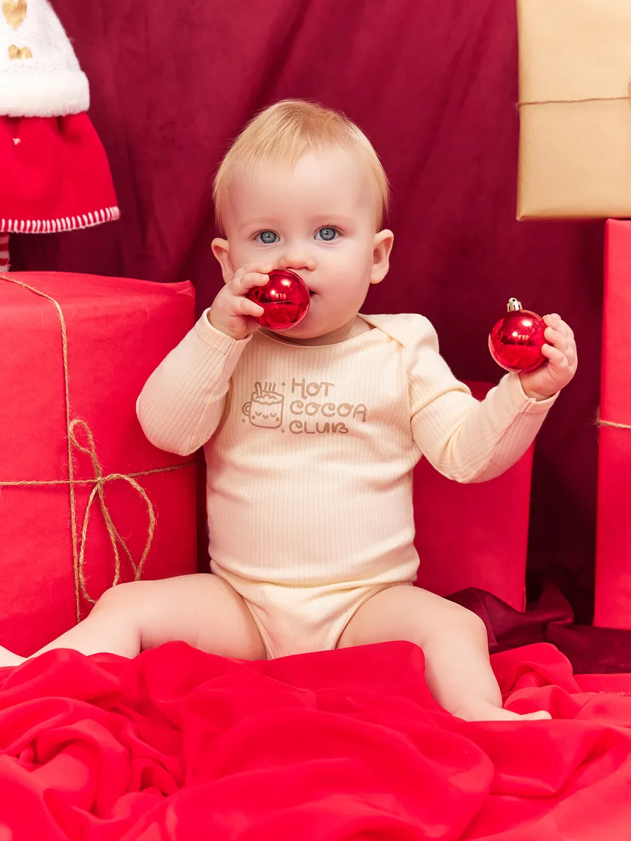 Боди 2 шт Mark Formelle (Марк Формэль) 13018-2/сливочное масло +дымчатая сосна +печать - фото 15