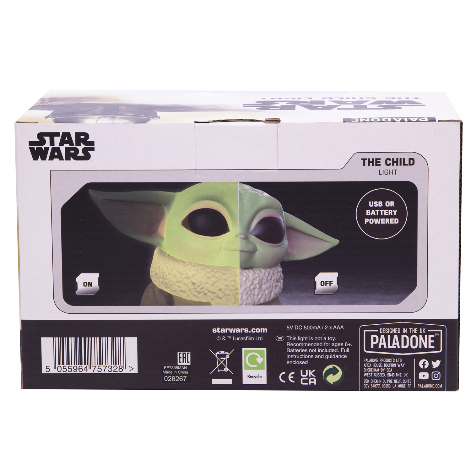 Фонарик ручной PALADONE Mandalorian - фото 6