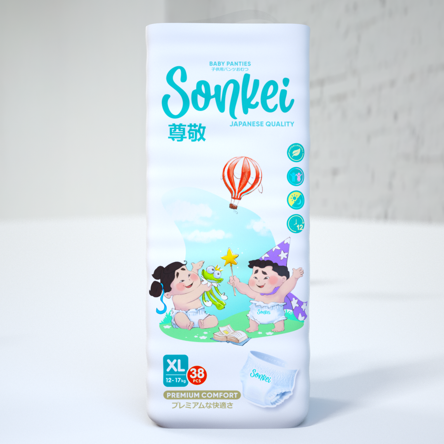 Трусики Sonkei Premium XL 38 шт. - фото 9
