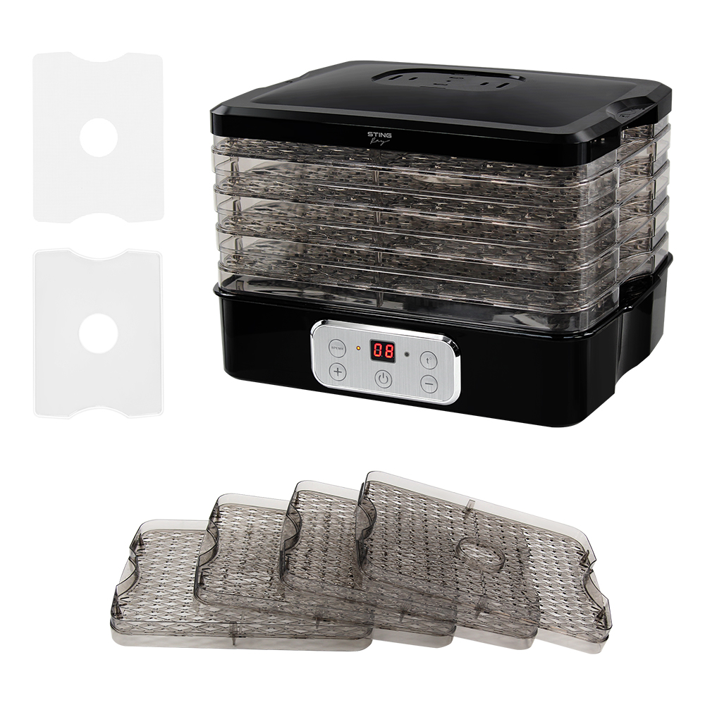 Сушилка для овощей и фруктов STINGRAY черный жемчуг - фото 22