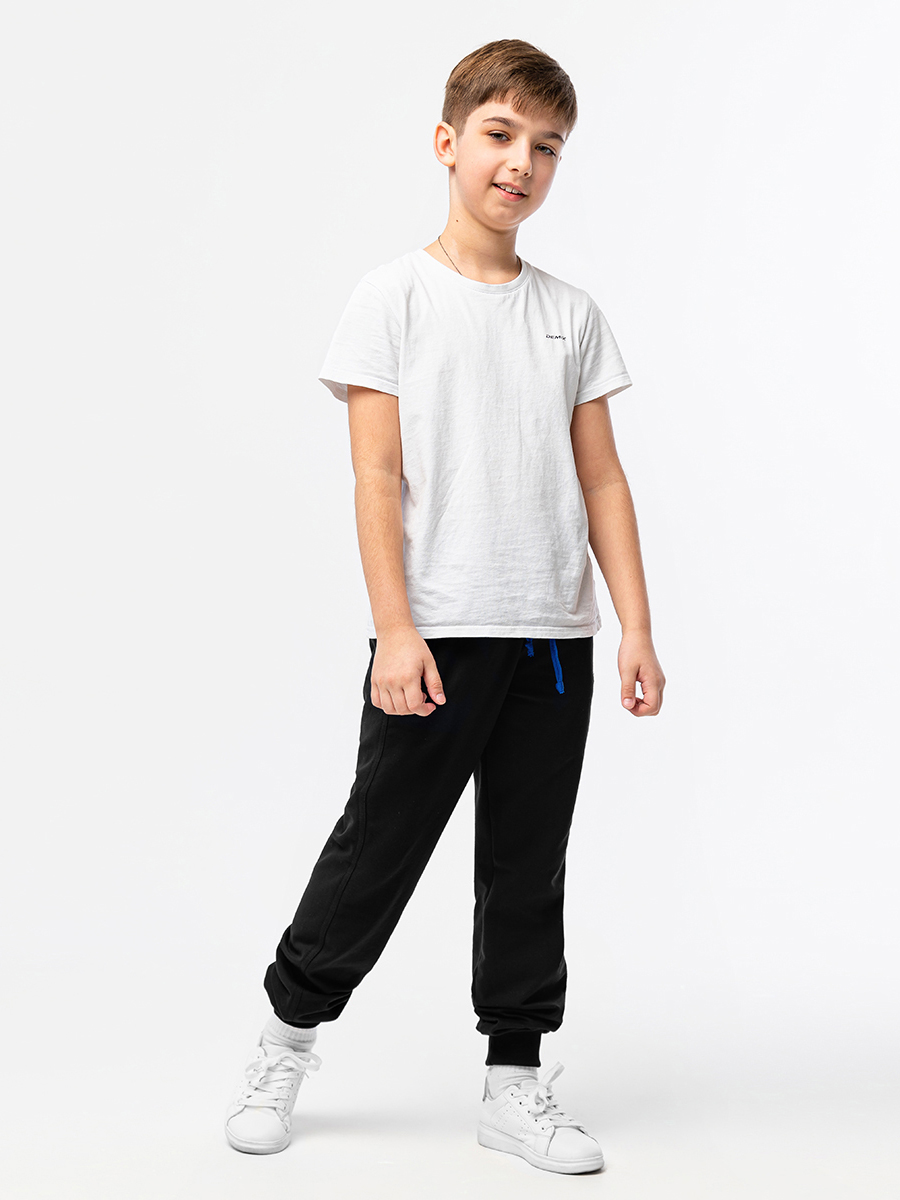 Брюки спортивные RODOS М-238/черный_васильковый - фото 5