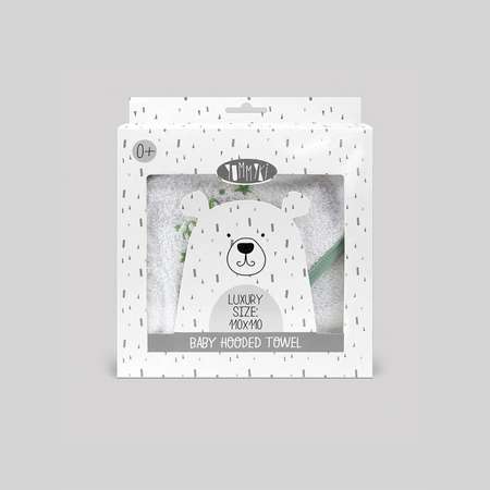 Полотенце с капюшоном YUMMYKI HT211 махровое 110х110 см