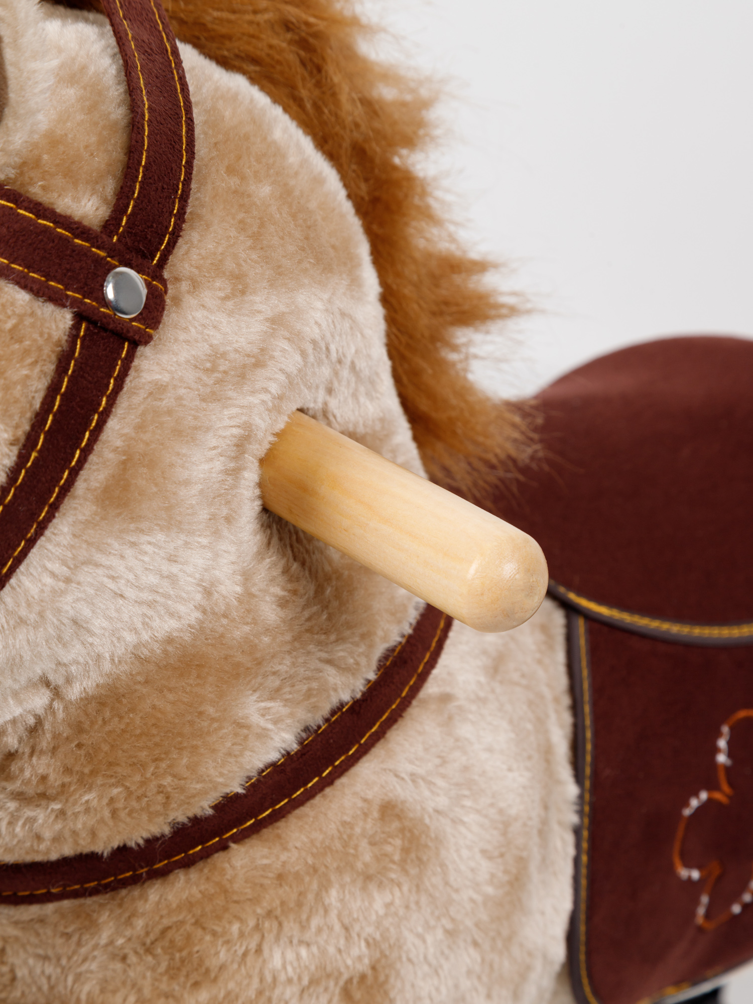 Каталка Amarobaby Funny Horse бежевый в ассортименте - фото 14