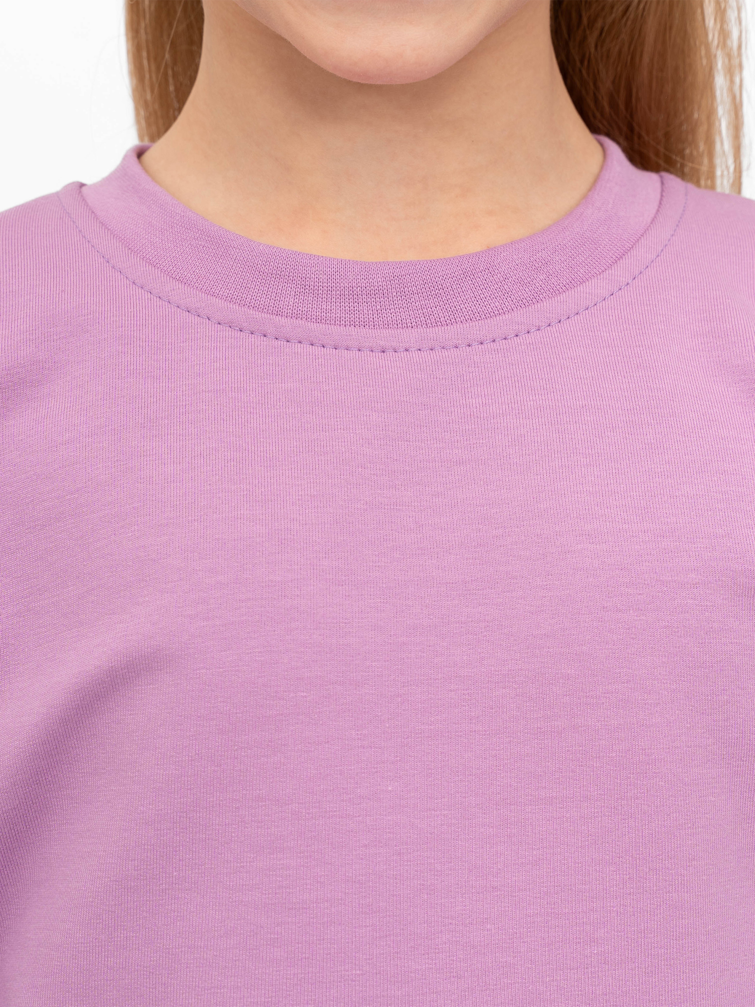 Свитшот и брюки Утенок 7065 сирень - фото 5