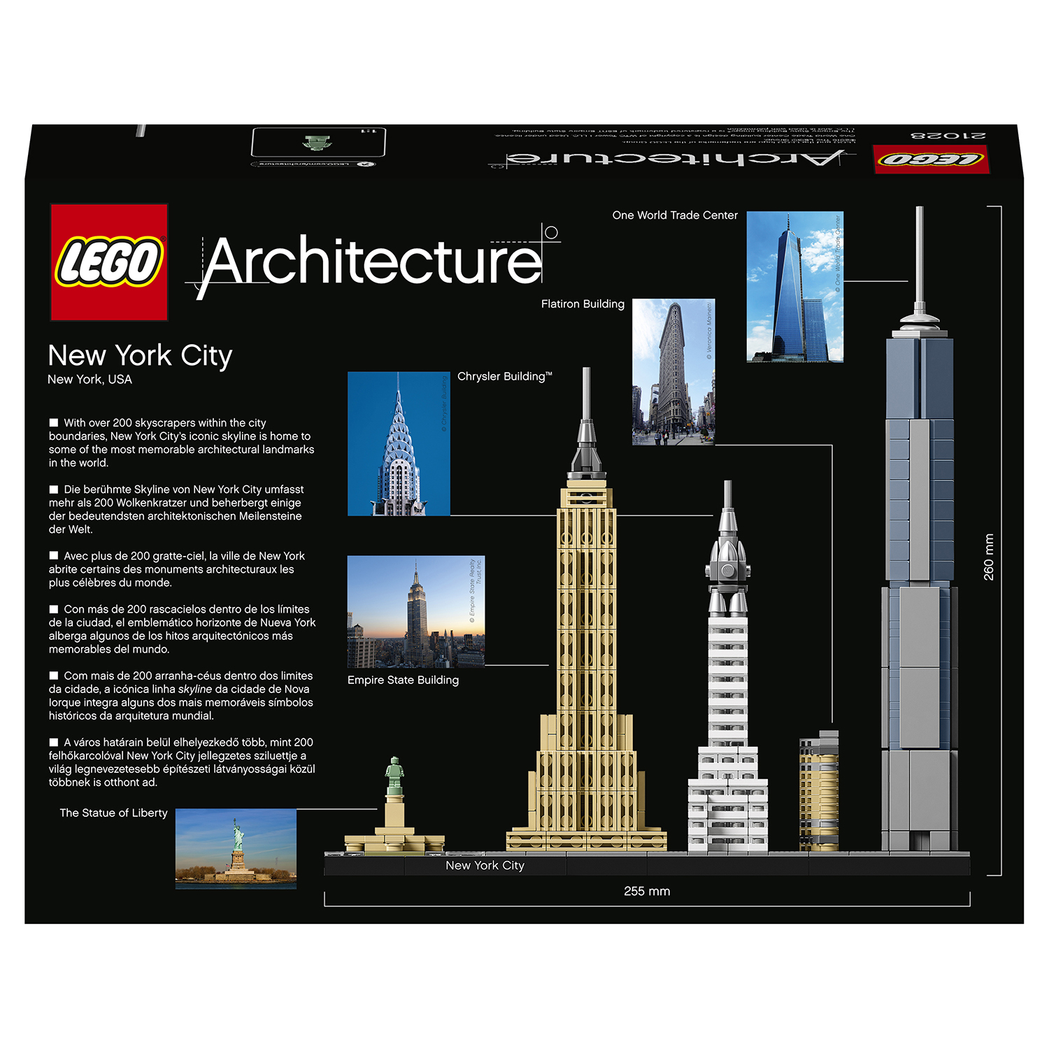 Конструктор LEGO Architecture Нью Йорк 598 дет. - фото 3