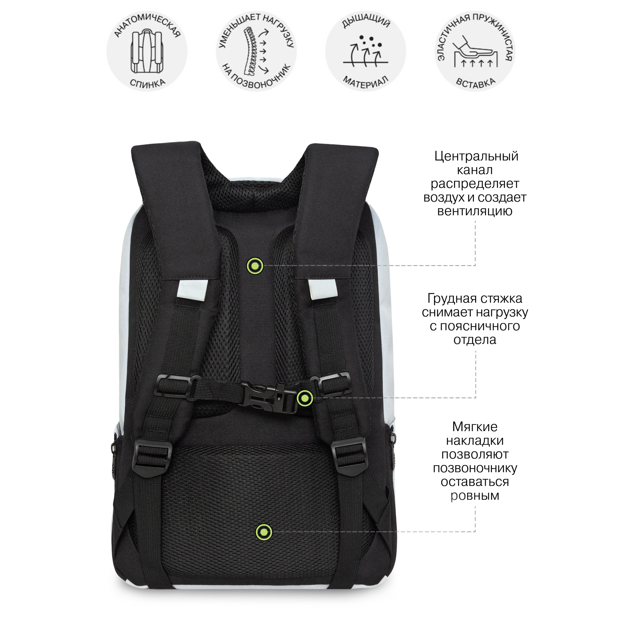 Рюкзак Grizzly для девочки - фото 7