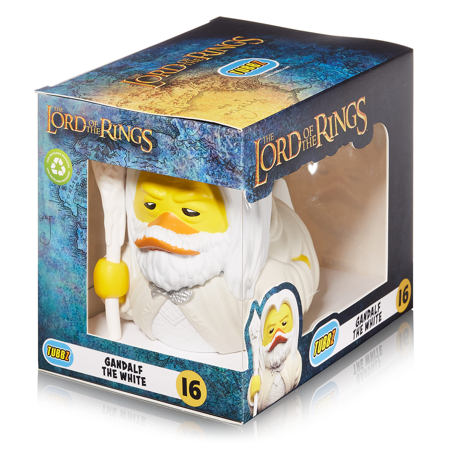 Фигурка The Lord of the Rings Утка Tubbz Гендальф Белый - фото 2