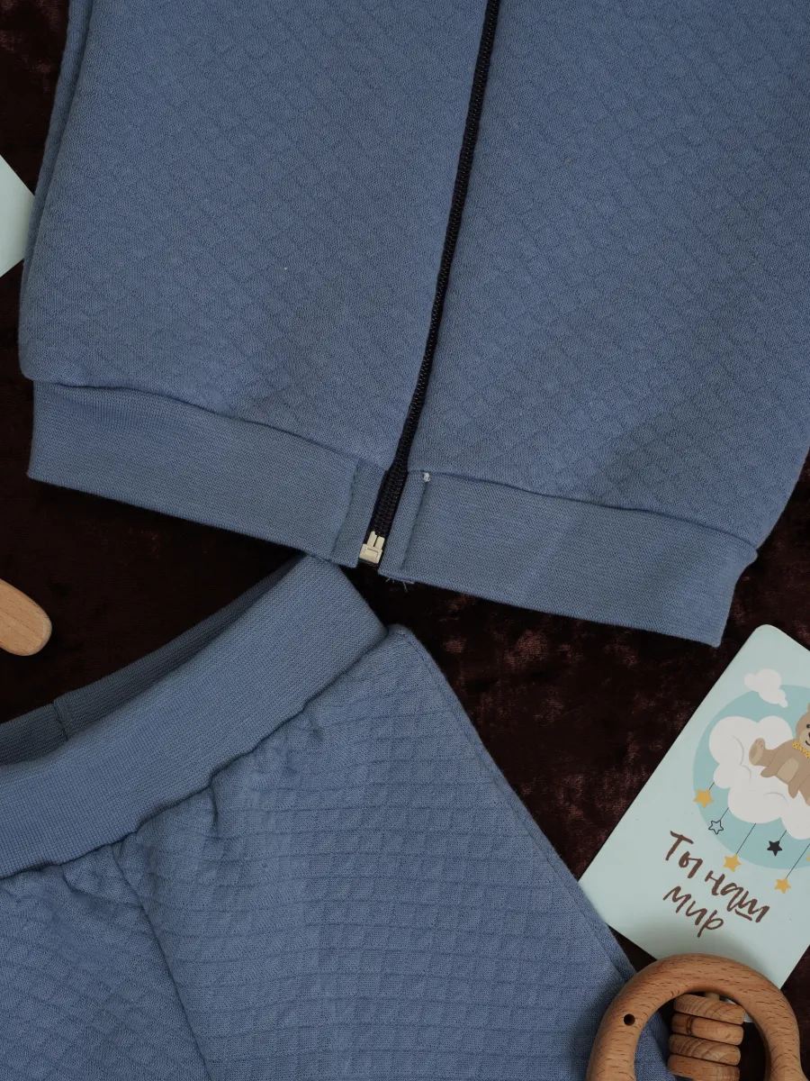 Костюм Супер Пупс мод4н/сероголубой - фото 8