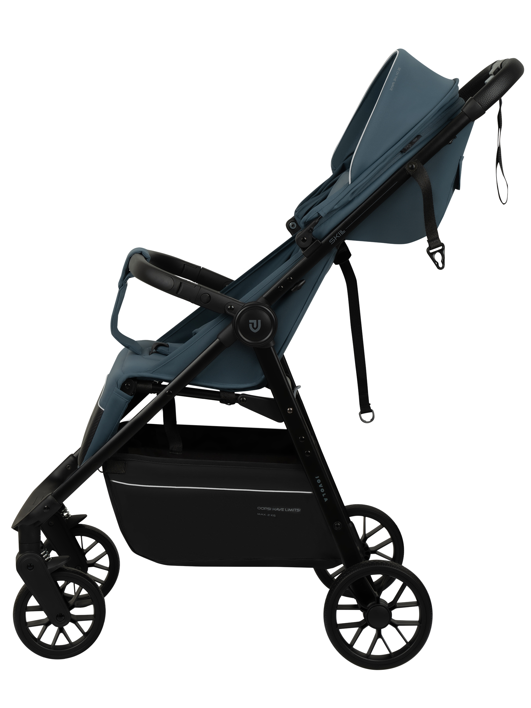 Коляска прогулочная JOVOLA Skill синий - фото 9