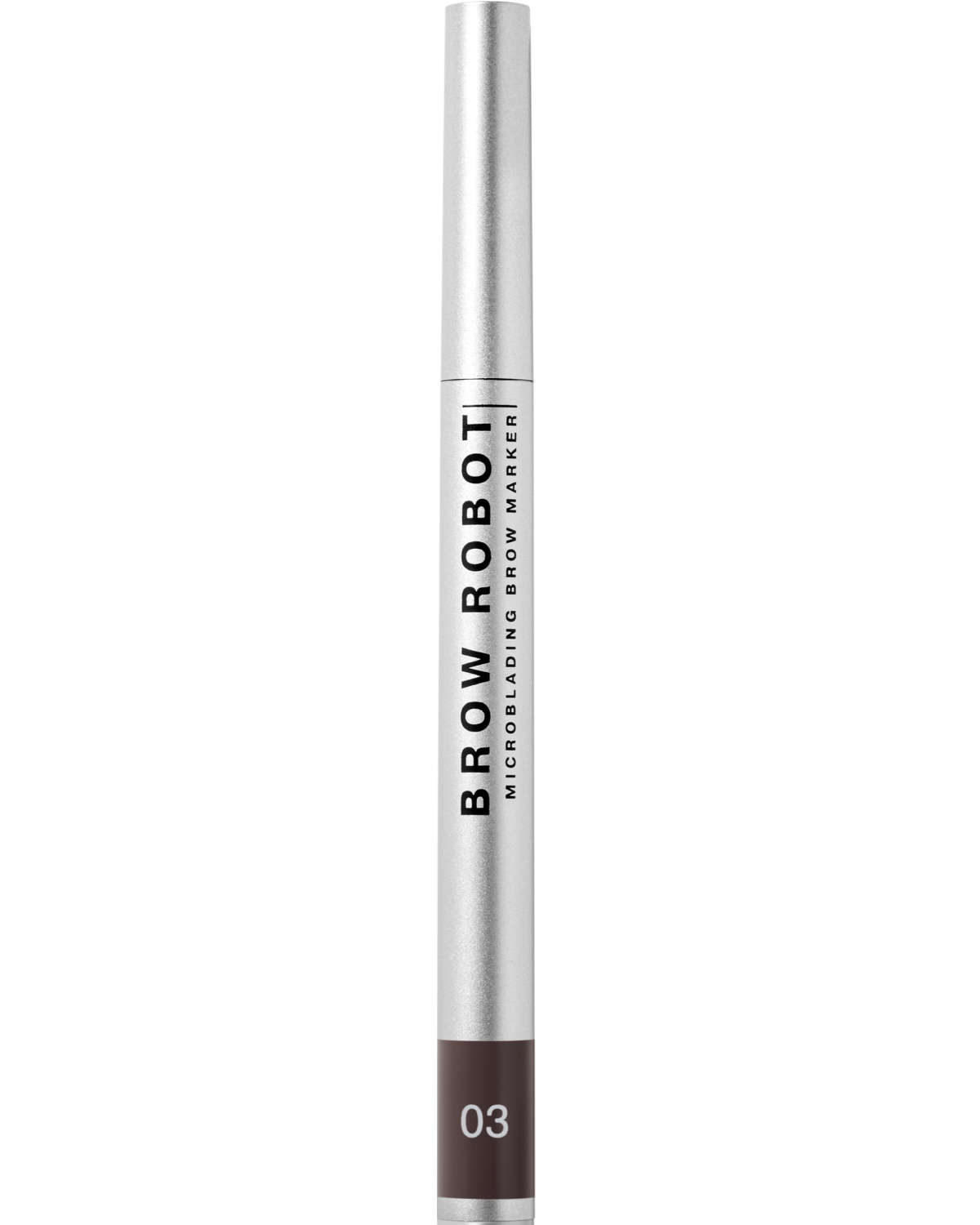Маркер для бровей Influence Beauty Brow robot тон 03 темно-русый 0.7 мл - фото 2