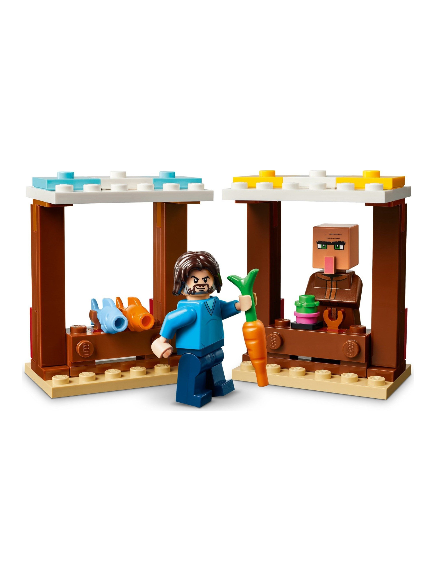 Конструктор LEGO Minecraft Нападение на деревню 555 дет. - фото 13