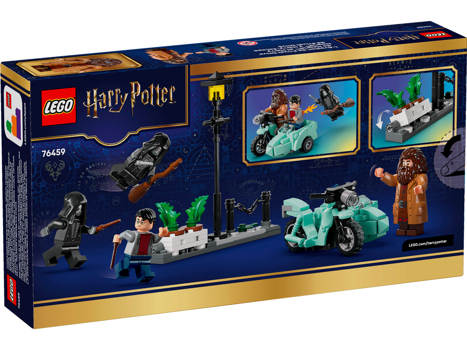 Конструктор LEGO Harry Potter Побег Хагрида и Гарри 124 дет. - фото 9